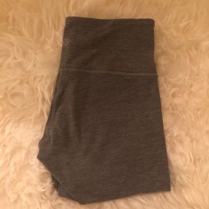 Grey Cropped Leggings